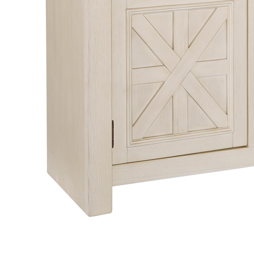 Ashley Bolanburg 60&quot; TV Stand in Textured White and Weathered Gray, , large