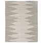 Feizy Navaro 7"9" x 9"9" Ivory and Gray Area Rug, , large