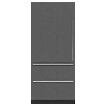 Sub-Zero Designer 20.4 Cu. Ft. Over-and-Under Refrigerator with Internal Dispenser in Panel Ready, , large