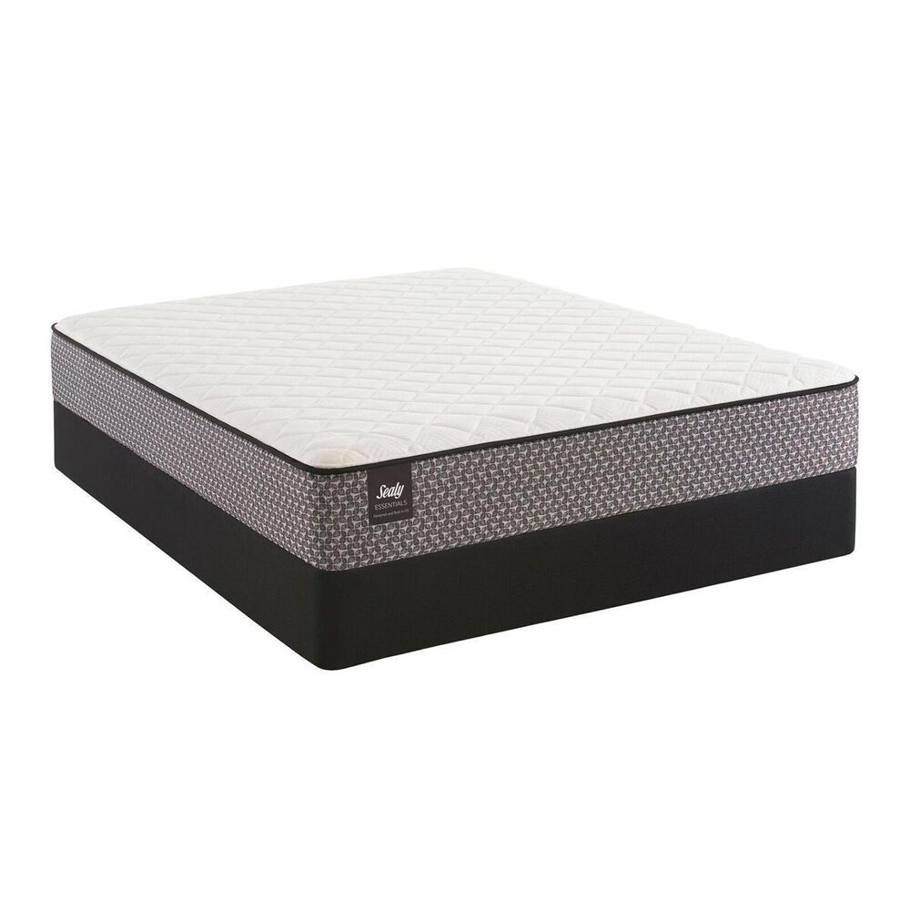 Sealy Essentials Hildegard Firm Queen Mattress with High Profile Box Spring, , large