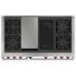 Wolf 7.8 Cu. Ft. Freestanding Dual Fuel Range in White and Stainless Steel, , large