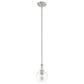 Hunter Maple Park 1-Light Mini Pendant in Brushed Nickel, , large
