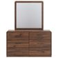 Ashley Fortlorn 4-Piece King Bedroom Set in Walnut Brown LED Light, , large