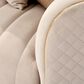 Vista Haus Ariana Stationary Loveseat in Beige Velvet, , large