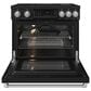 Thor Kitchen Gordon Ramsay 6 Cu. Ft. Professional Induction Range with Stainless Steel Handle Kit in Black, , large