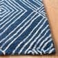 Safavieh Micro-Loop MLP608N 5" x 8" Navy and Ivory Area Rug, , large