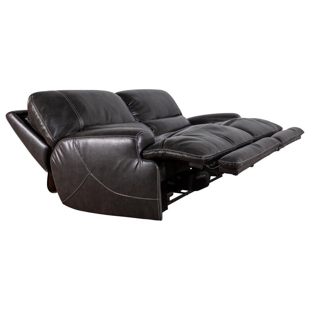 Sienna Designs Power Reclining Sofa with Power Headrest in Stampede Charcoal, , large