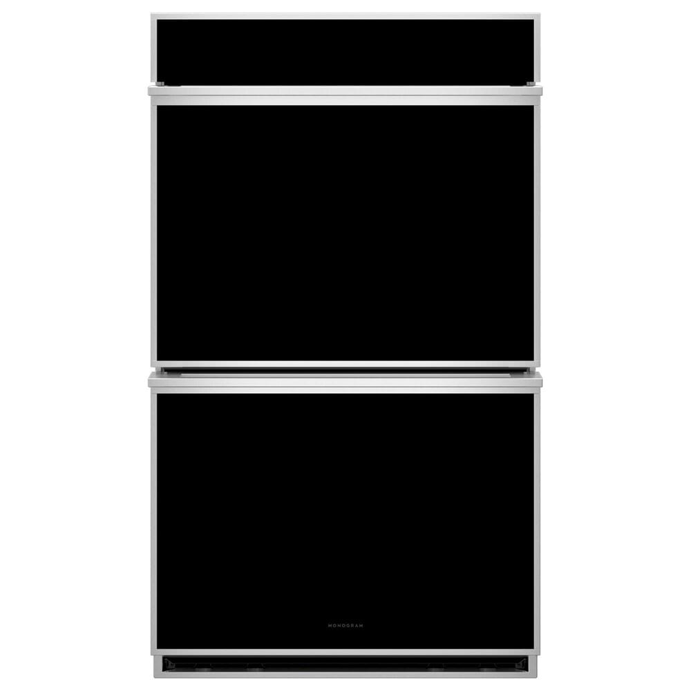 Monogram Minimalist 30" Electric Double Wall Oven in Stainless Steel, , large