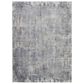 Nourison Rustic Textures RUS06 7"10" x 10"6" Grey and Beige Area Rug, , large