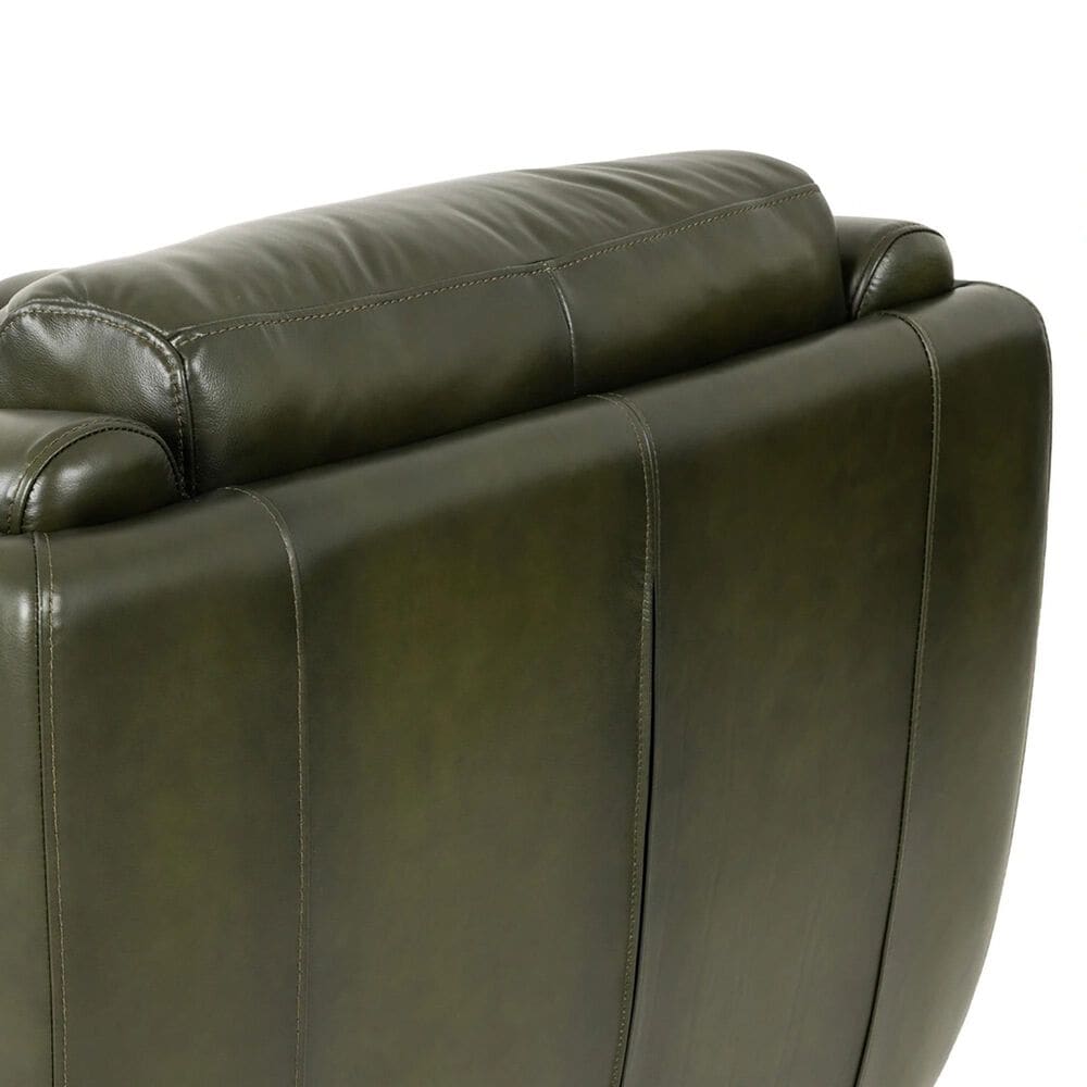 Hydeline Fremont Leather Accent Chair in Forrest (Set of 2), , large