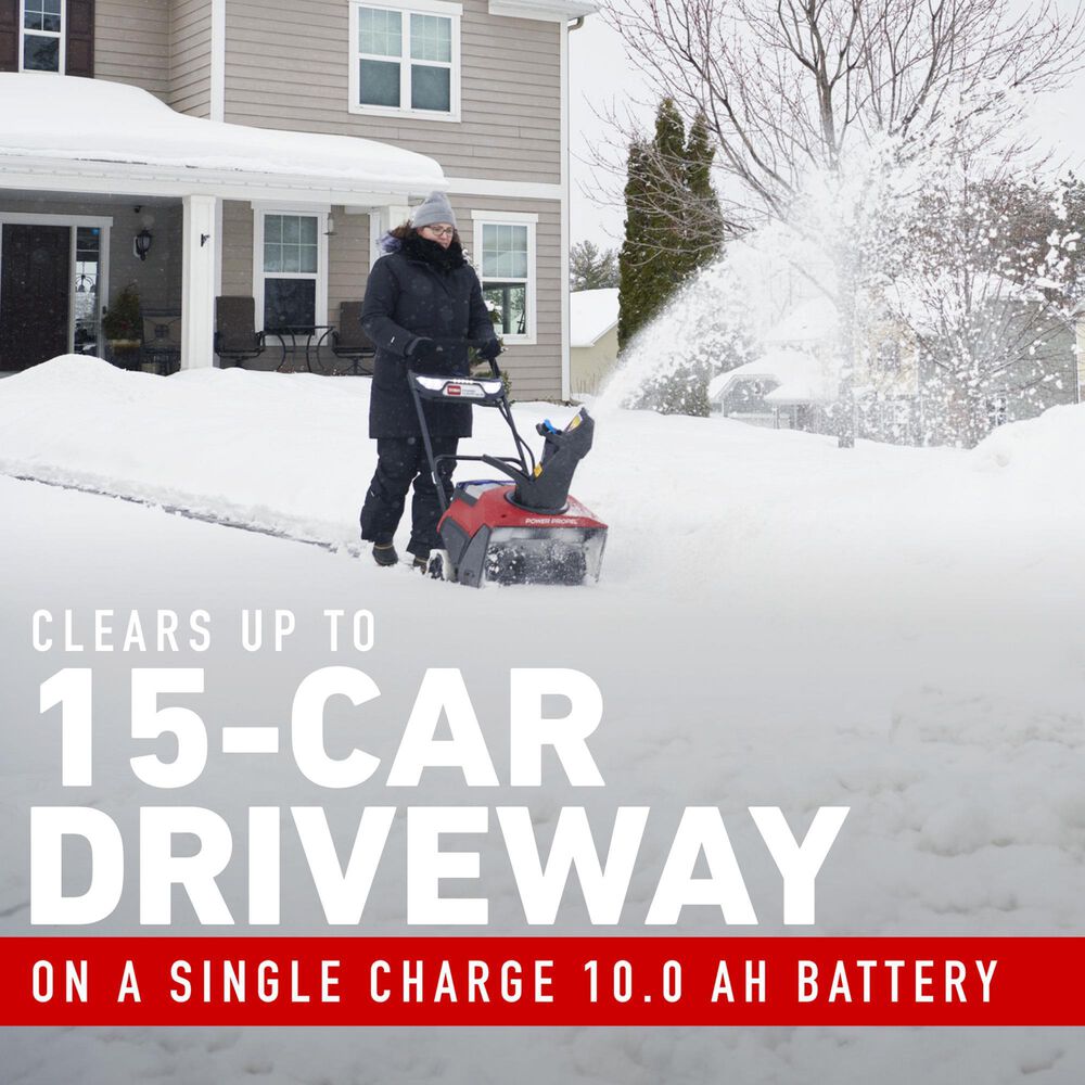 Toro 21&quot; 60v Cordless Snow Blower + 60v Flex-Force Power System, , large