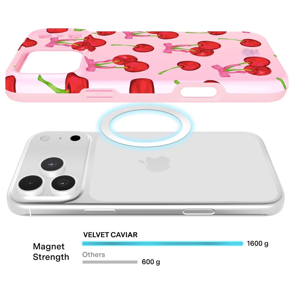 Velvet Caviar MagSafe Case for Apple iPhone 17 Pro Max in Sweet Cherry, , large