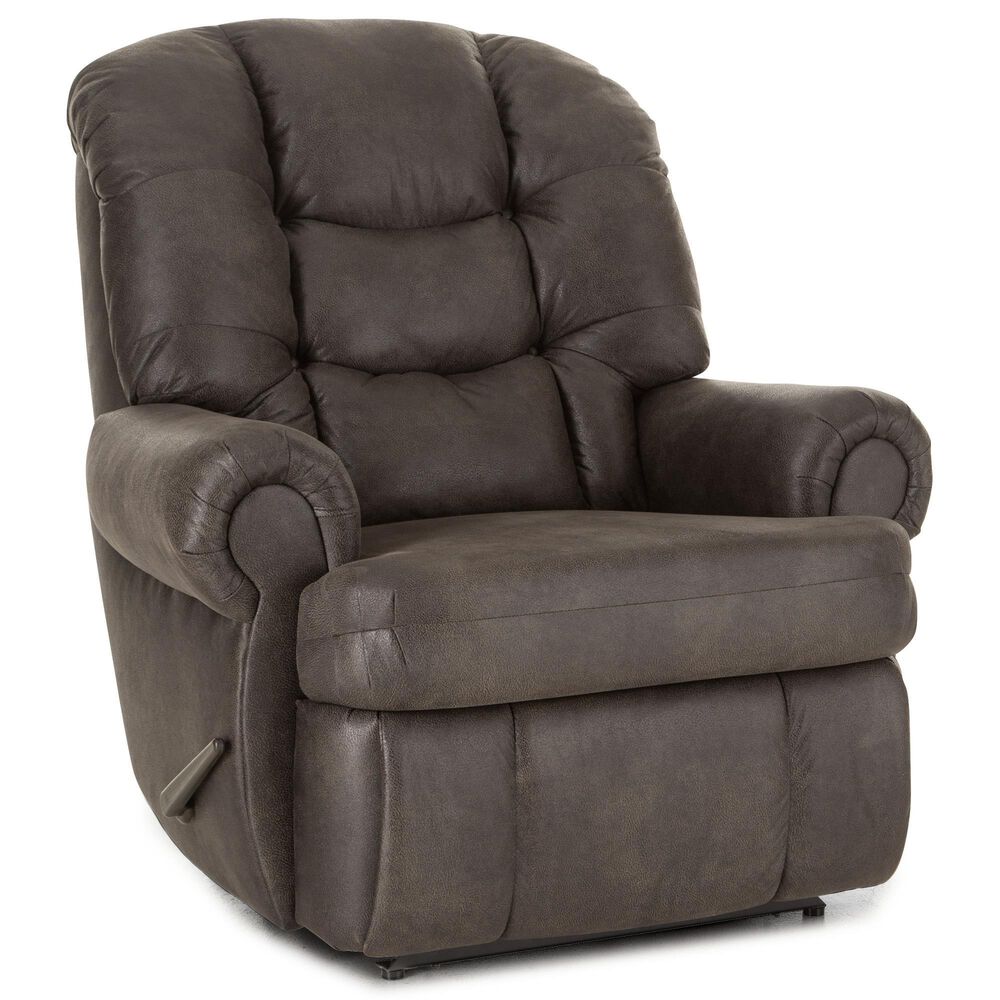 HomeStretch King Comfort Manual Wall-Saver Recliner in Mack Tumbleweed, , large