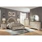 Ashley Realyn 5-Piece Queen Upholstered Bed Set in Chipped White, , large