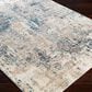 Surya Pune PUN-2301 Tan, Charcoal, Light Beige, Dark Brown, Black, Deep Teal and Sky Blue 8"10" x 12"4" Area Rug, , large