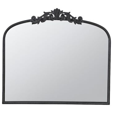 A&B Home Rectangle Wall Mirror in Black, , large