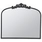 A&B Home Rectangle Wall Mirror in Black, , large