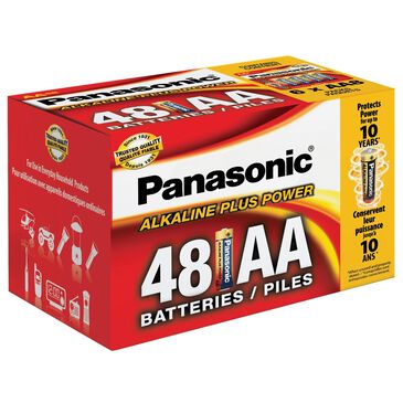 Panasonic 48-Pack Alkaline Plus Power AAA Battery, , large