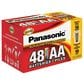Panasonic 48-Pack Alkaline Plus Power AAA Battery, , large