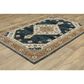Oriental Weavers Andorra 10" x 13"2" Blue and Orange Area Rug, , large