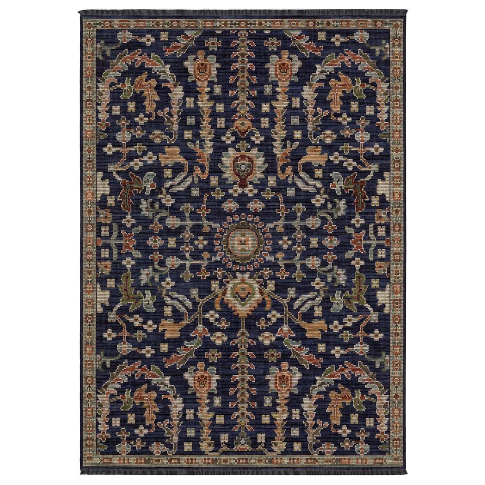Oriental Weavers Legacy Blue and Multicolor 9"10" x 12"10" Area Rug, , large