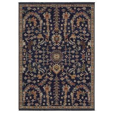 Oriental Weavers Legacy Blue and Multicolor 9"10" x 12"10" Area Rug, , large