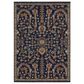 Oriental Weavers Legacy Blue and Multicolor 9"10" x 12"10" Area Rug, , large