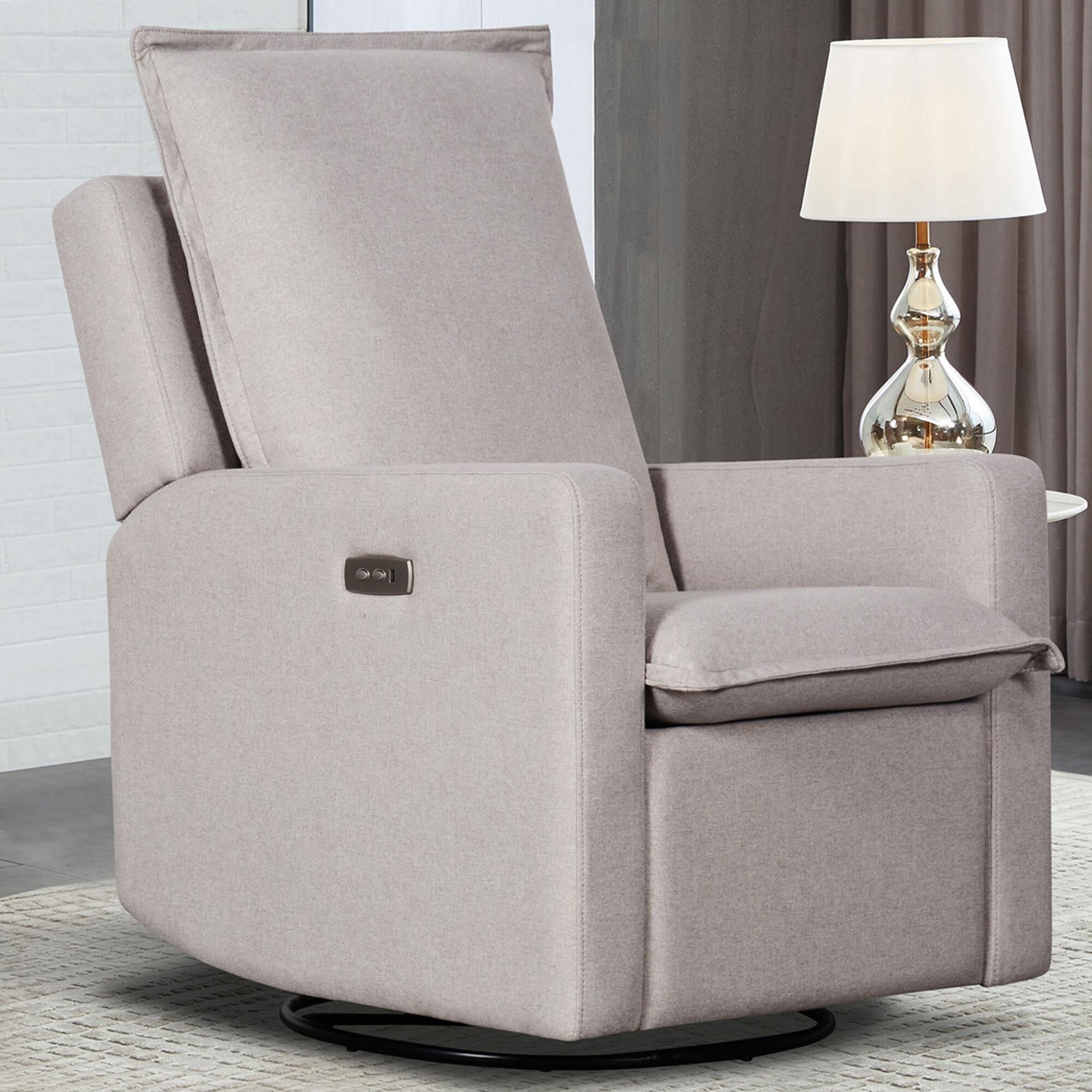 Westwood design elsa swivel power glider in pearl store river
