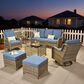 HOMLUX 7-Piece Patio Set in Denim Blue, , large