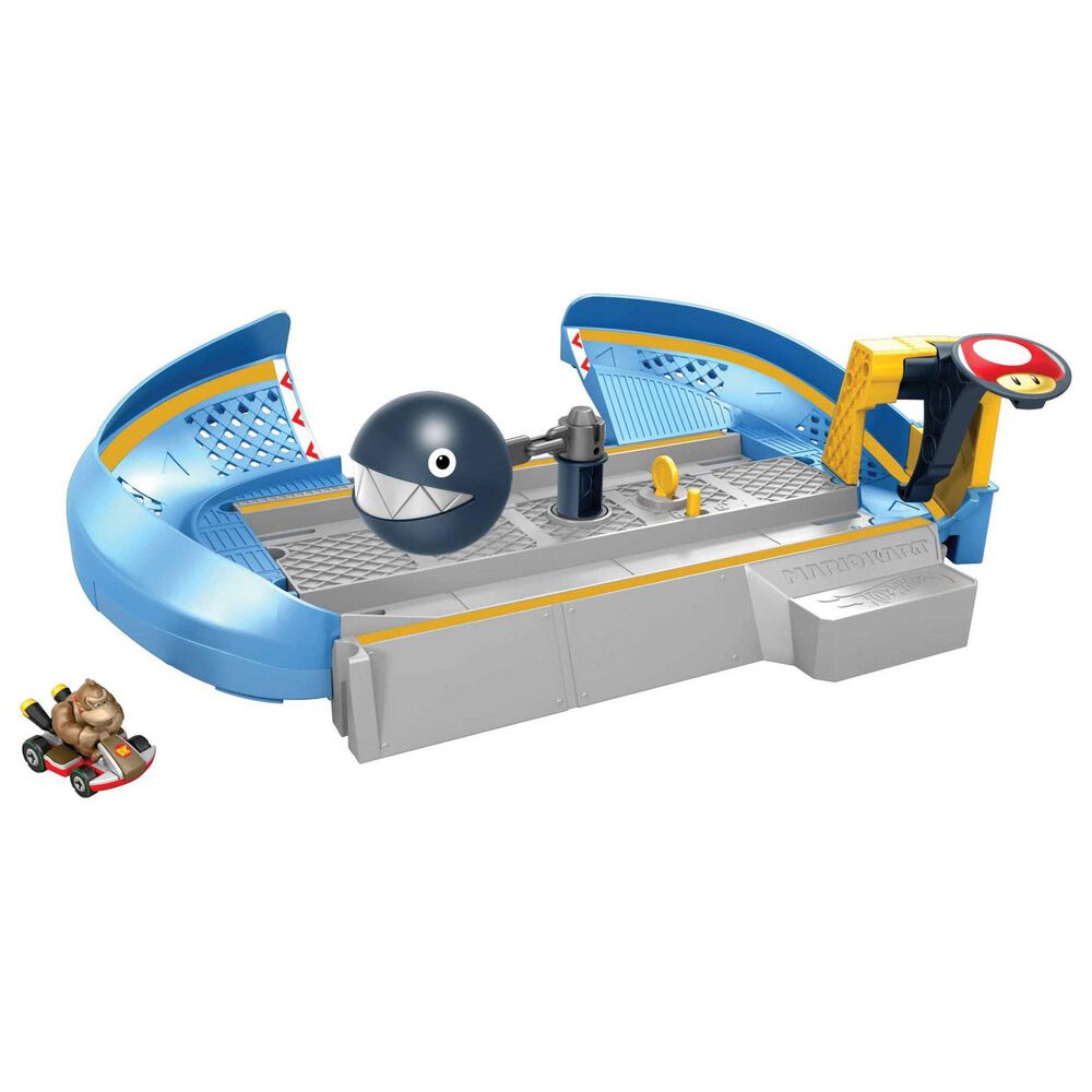 Hot Wheels Mario Kart Chain Chomp Track Set in Multicolor, , large