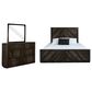Fallridge Balam 3-Piece King Platform Bedroom Set in Black, , large