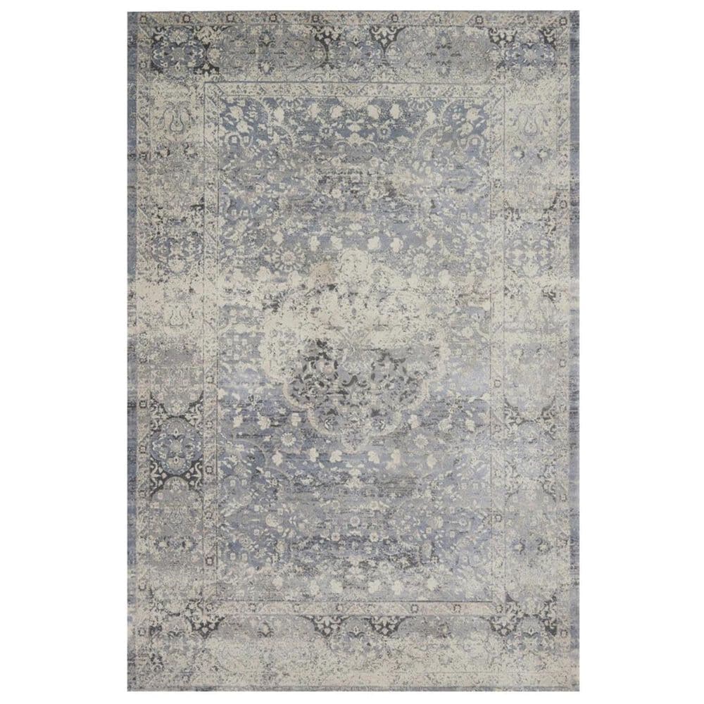 Magnolia Home Everly VY-06 3"7" x 5"7" Mist Area Rug, , large