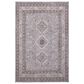 Feizy Francisco Oriental 4" x 6" Gray and Rust Area Rug, , large