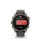 Garmin Fenix 8 Pro Sapphire AMOLED Smartwatch 47mm Titanium Case with Graphite Black Silicone Band, , large