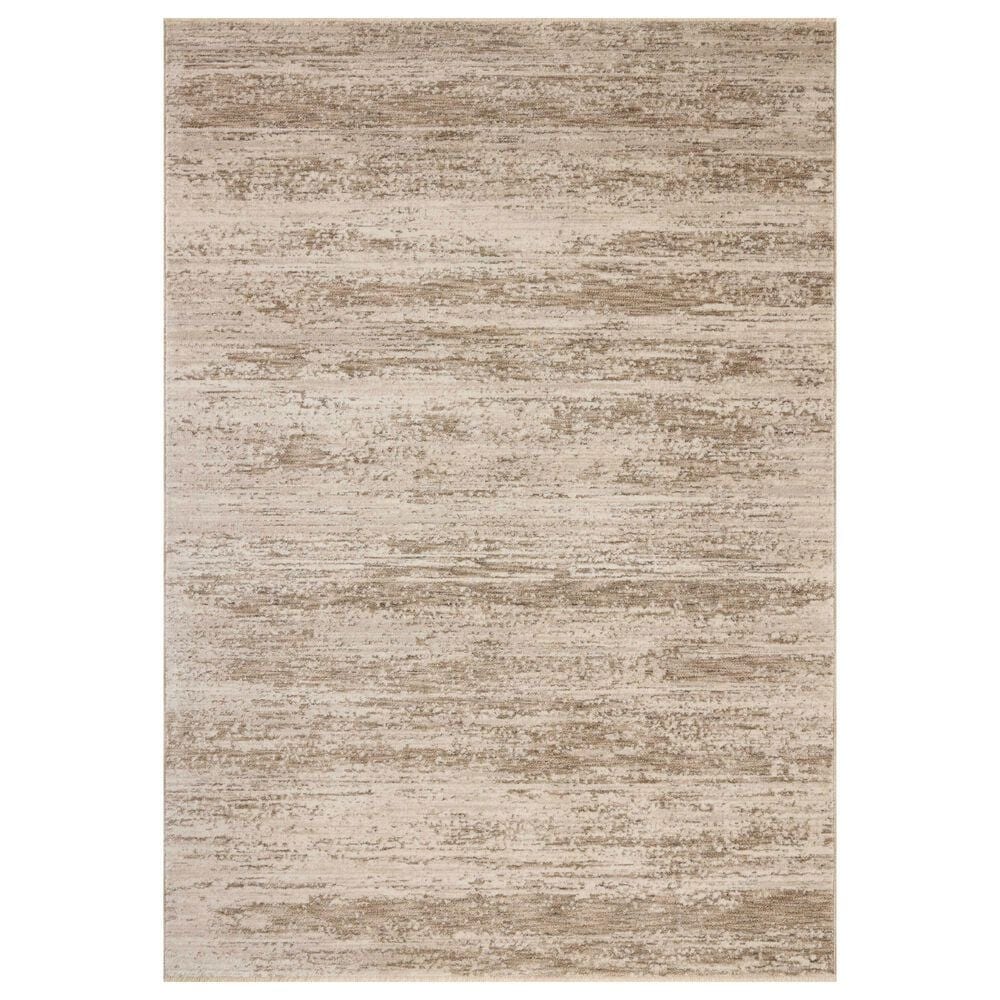 Loloi Nellie Ivory and Pebble 6"3" x 9"6" Area Rug, , large