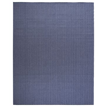 Nourison Horizon HOZ02 Navy 8" x 10" Indoor/Outdoor Area Rug, , large