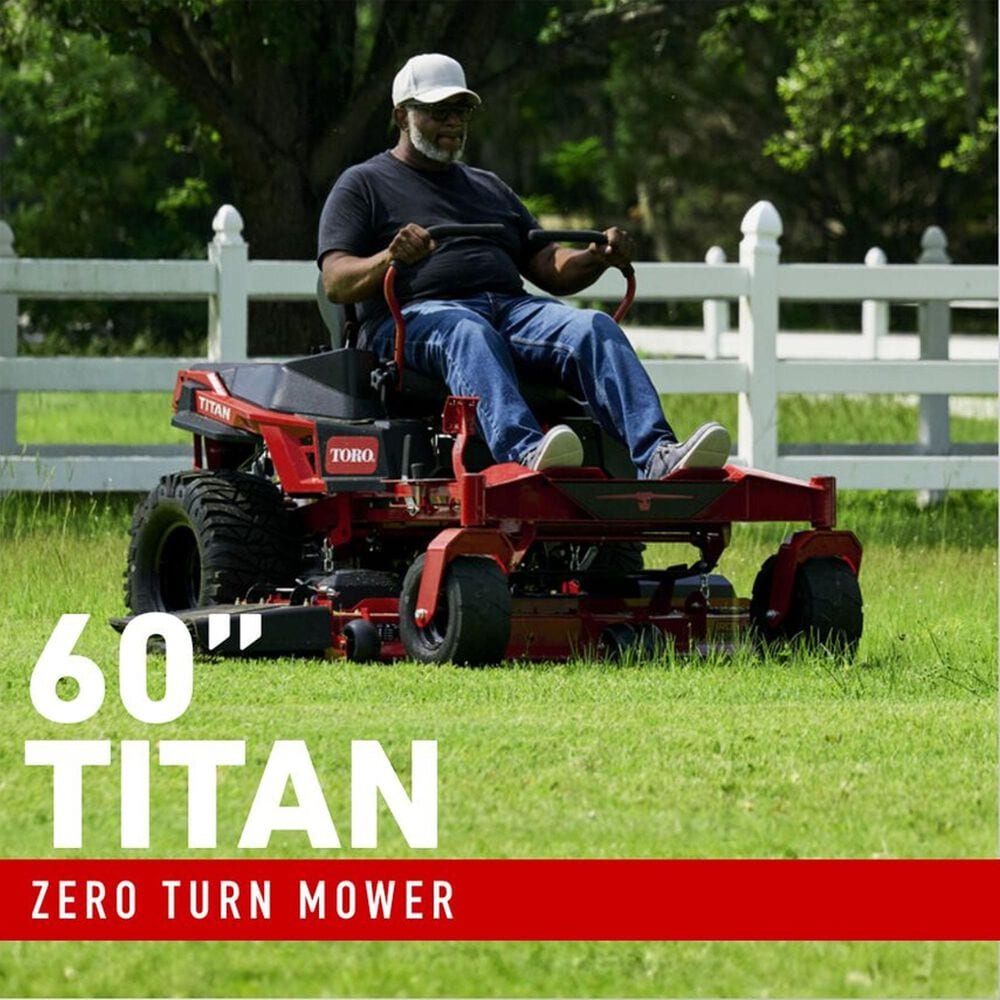 Toro 60&quot; TITAN Zero Turn Gas-Powered Riding Lawn Mower, , large