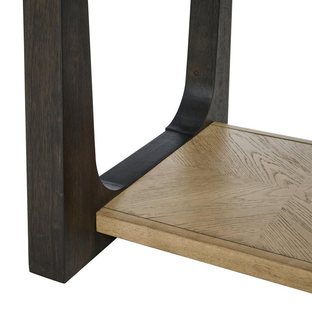 Golden Wave Furniture Sutton Place End Table in Caramel and Cocoa, , large