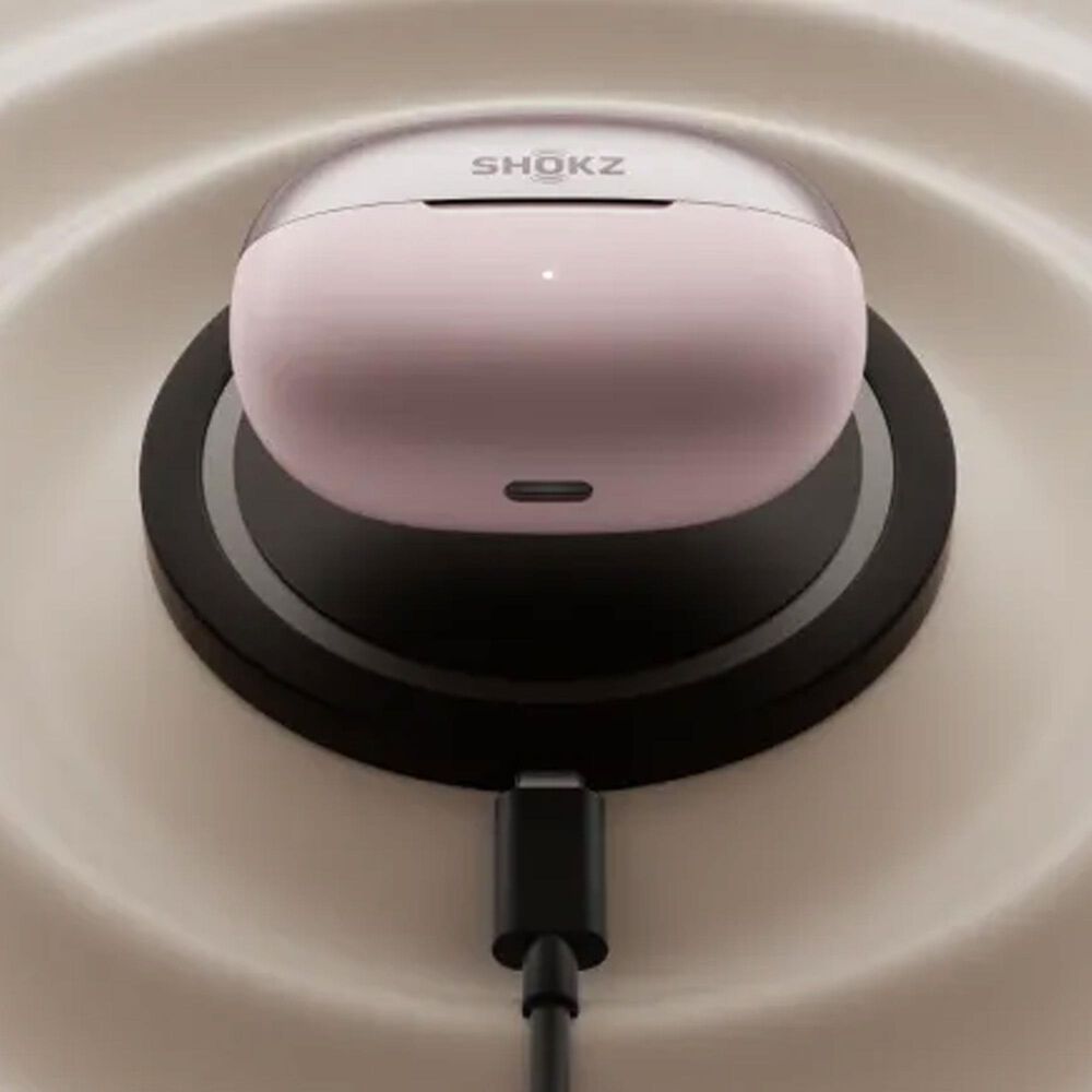 Shokz OpenDots One Open-Ear Clip-On True Wireless Earbuds in Pink, , large