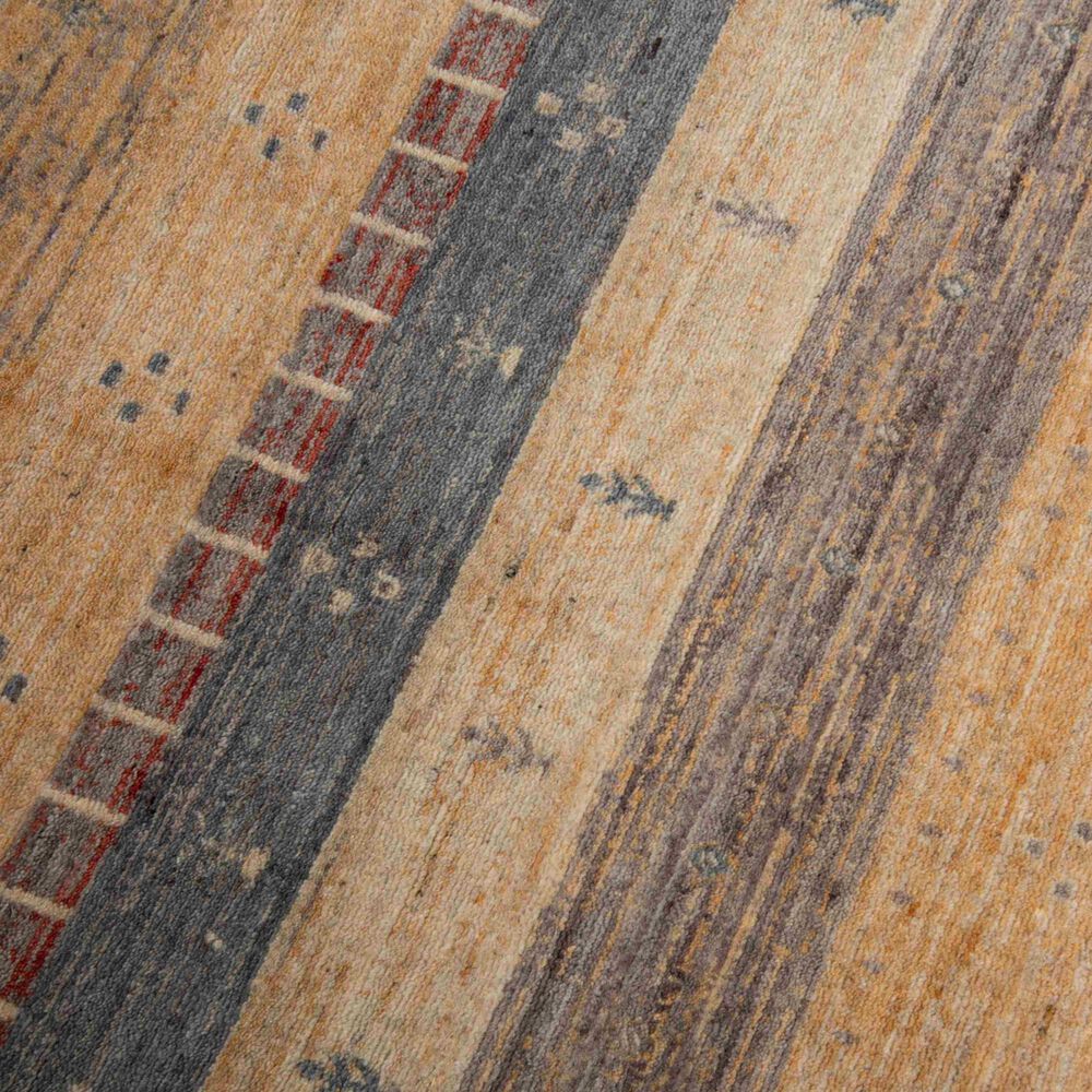 RIZZY Spectrum Gold, Cream, Gray, Red, Rust and Charcoal 8&#39; x 10&#39; Area Rug, , large