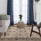 Central Oriental Minerva Alonso 5" x 7"3" Alabaster and Storm Area Rug, , large