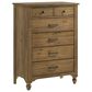 Eastern Shore Highland 6-Drawer Chest in Sand Dune, , large