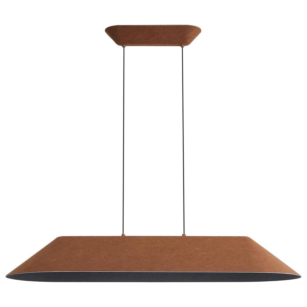 Golden Lighting Faroe 43" 1-Light LED Pendant in Coffee and Black, , large