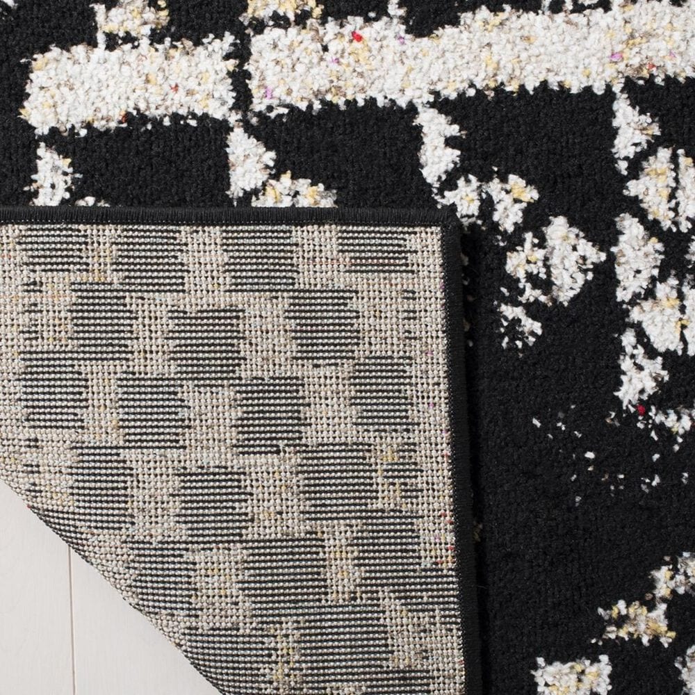 Safavieh Adirondack ADR202Z 6&#39; x 9&#39; Black and Light Grey Area Rug, , large