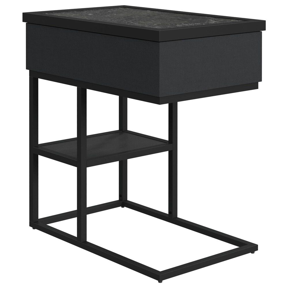 Mayberry Hill Halo Side Table in Black, , large
