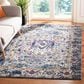 Safavieh Evoke EVK275G 5"1" x 7"6" Grey and Navy Area Rug, , large