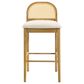Armen Living Lucio Bar Height Stool in Amber Glow, , large