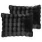 Hallmart Collectibles Bubble 4-Piece Queen Comforter Set in Black, , large