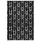 Dalyn Rug Company The Reserve TR6 Black 10" x 14" Indoor/Outdoor Area Rug, , large