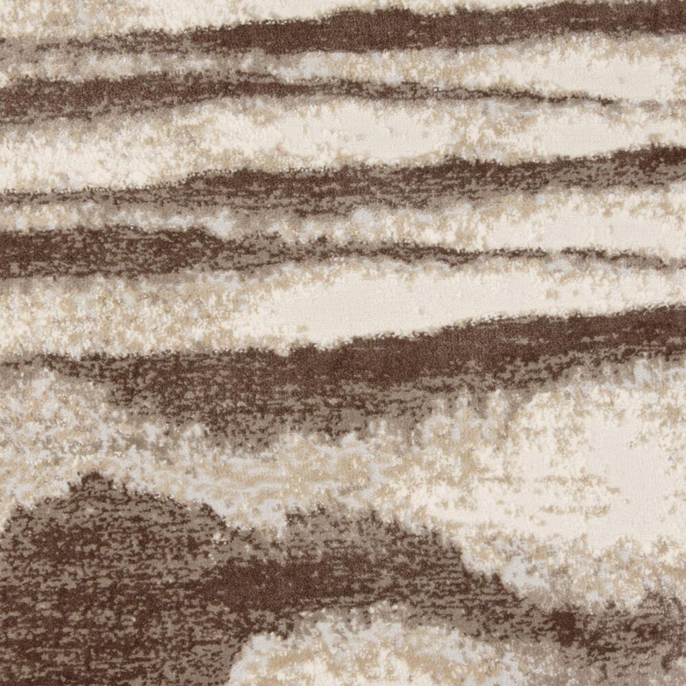 Stanton Illusionist Vanishing Point Carpet in Earth, , large